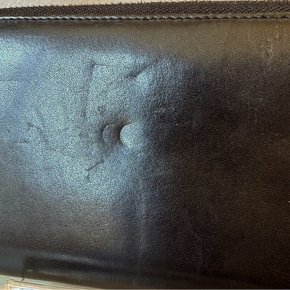 BALDININI LEATHER ZIPPER WALLET. - Picture 8 of 8